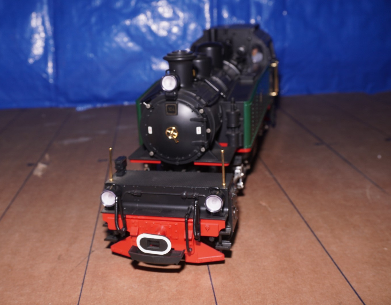 LGB Spur G 20851 Mallet Steam Locomotive Green/Black, Epoche III