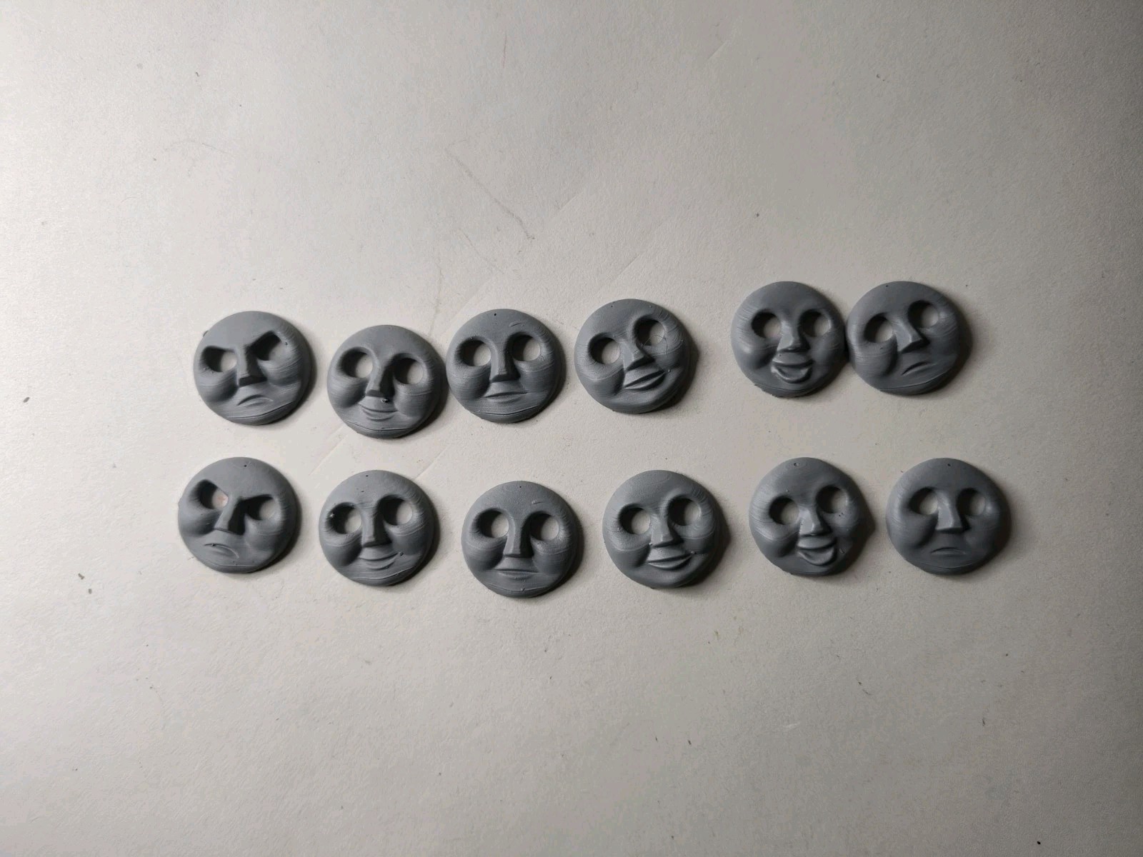 Custom Ho/Oo Thomas And Friends Donald And Douglas Faces