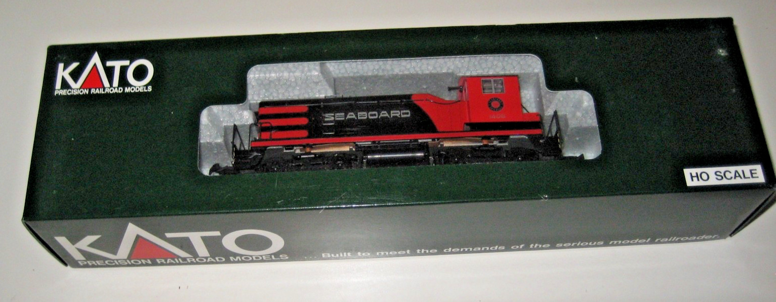 KATO 37-109 HO Scale Seaboard EMD NW2 Phase 1 Diesel Switcher #1406