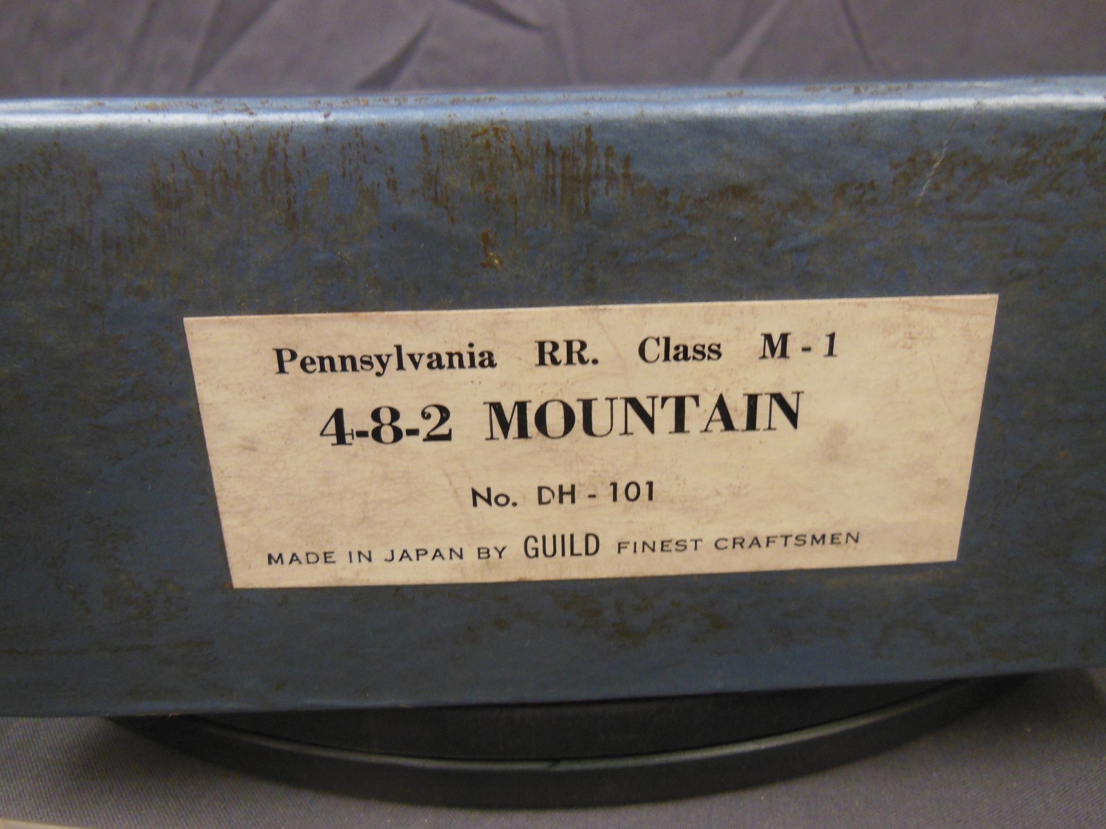 HO SCALE BRASS GEM/GUILD DH-101 PENNSYLVANIA CLASS M-1 4-8-2 MOUNTAIN LOCOMOTIVE