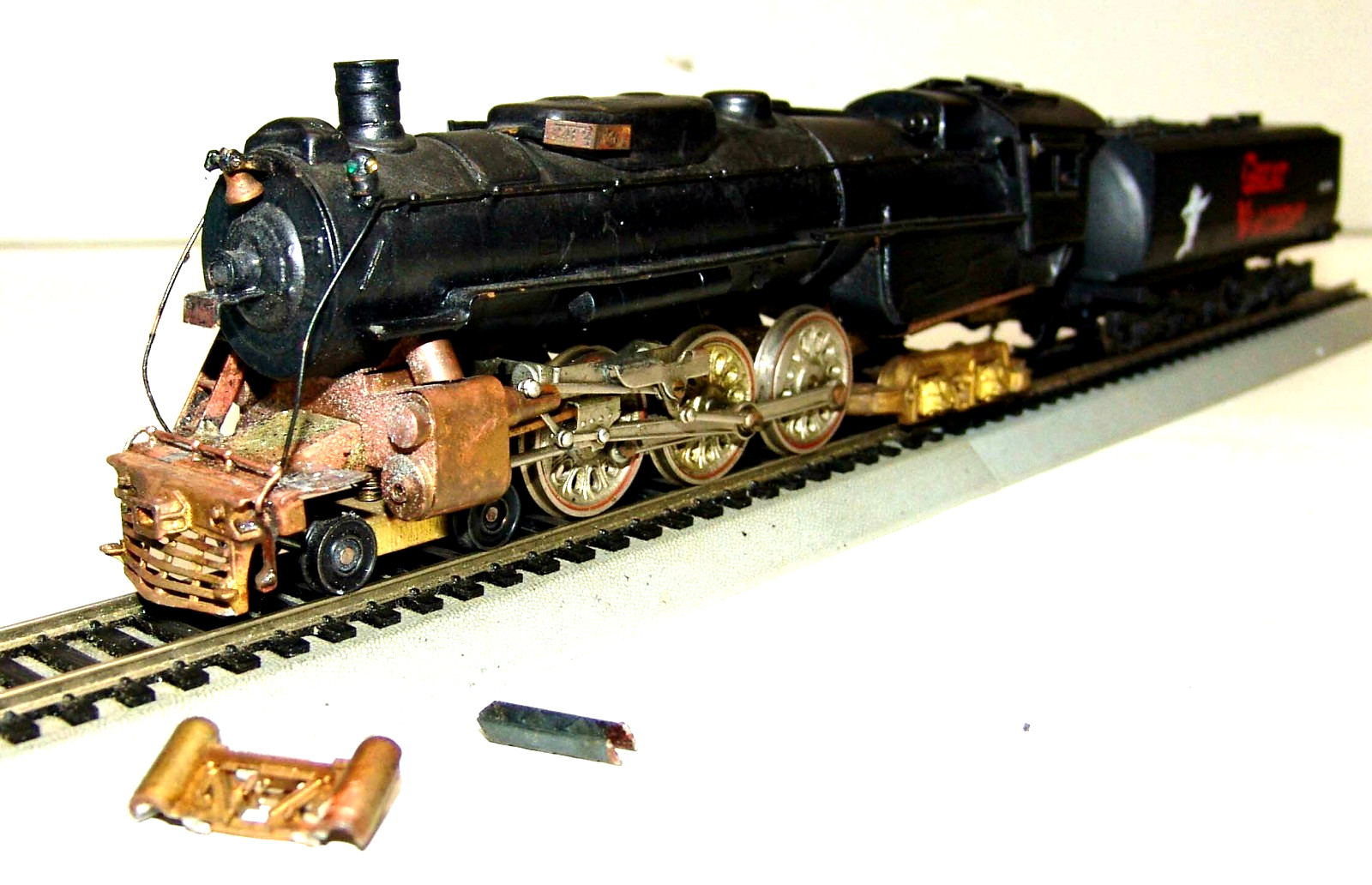 HO BRASS STEAM LOCOMOTIVE 4-6-4 PROJECT HYBRID (L51)
