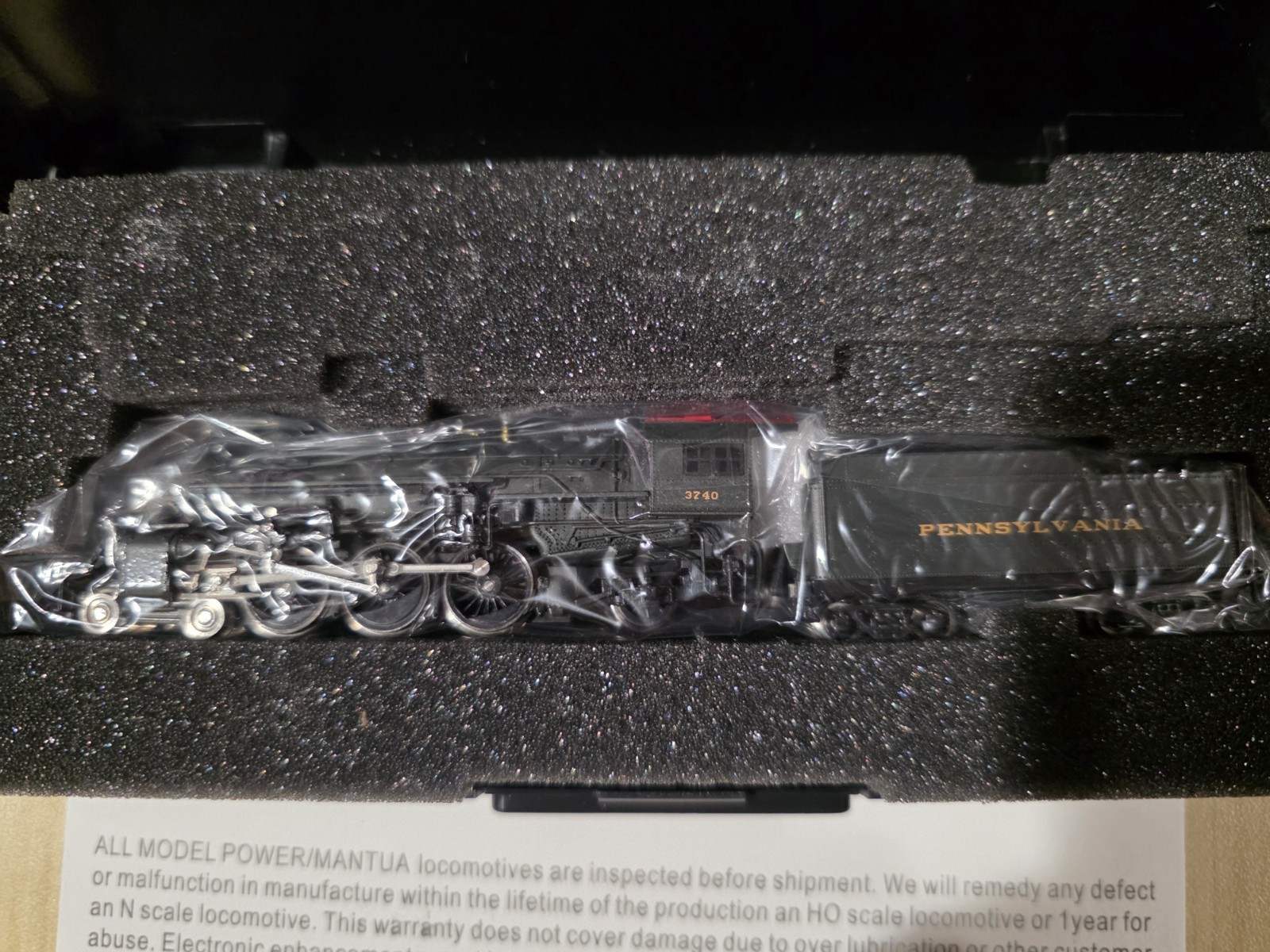 Model Power N Scale Metal USRA 4-6-2 Pacific 7401 PRR 3740