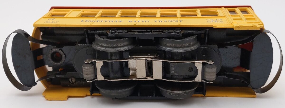 Lionel 60 Vintage O Lionelville Motorized Rapid Transit Trolley