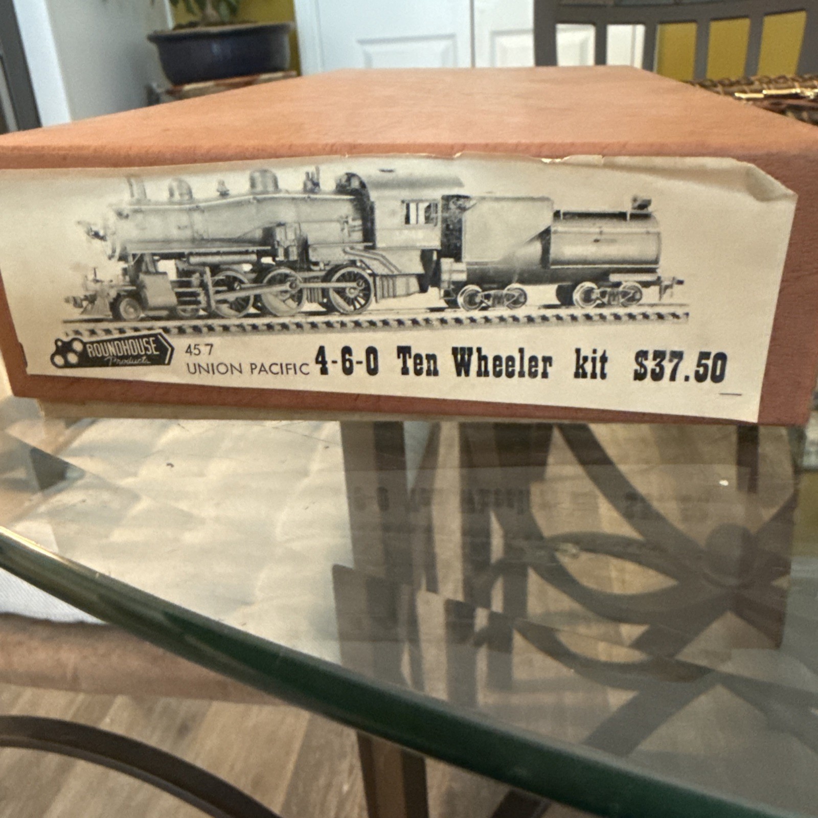 Roundhouse 456 HO Scale 4-6-0 Ten Wheeler Kit -new In Box