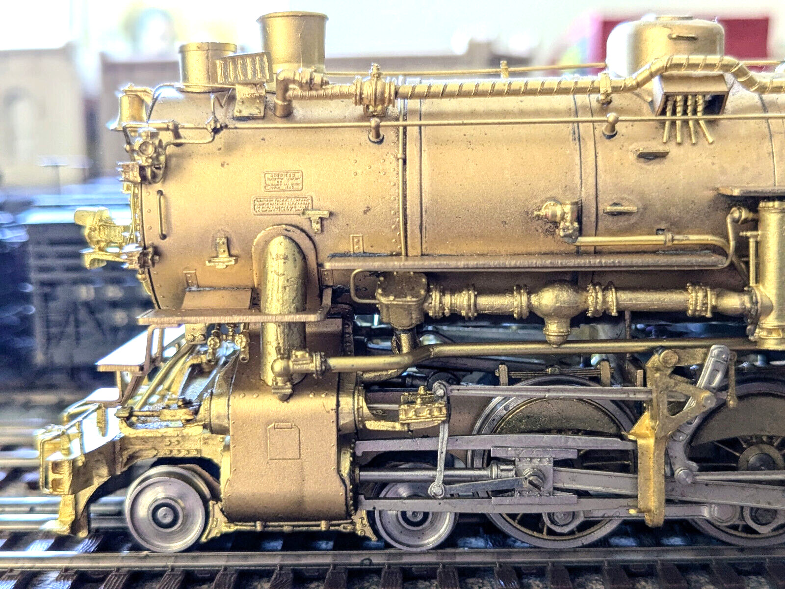 *1 OF ONLY 35! KEY “SUPER CLASSIC” BRASS SP 4-10-2 1950’s LATE VERSION HO *LNIB!