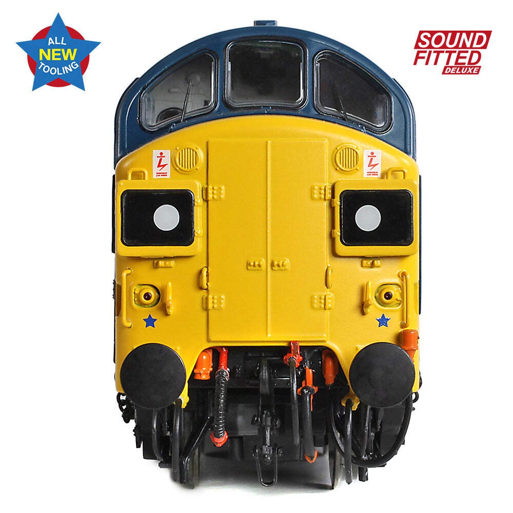 Bachmann 35-301SFX OO Gauge Class 37/0 Split H/C 37034 BR Blue DCC SOUND DELUXE
