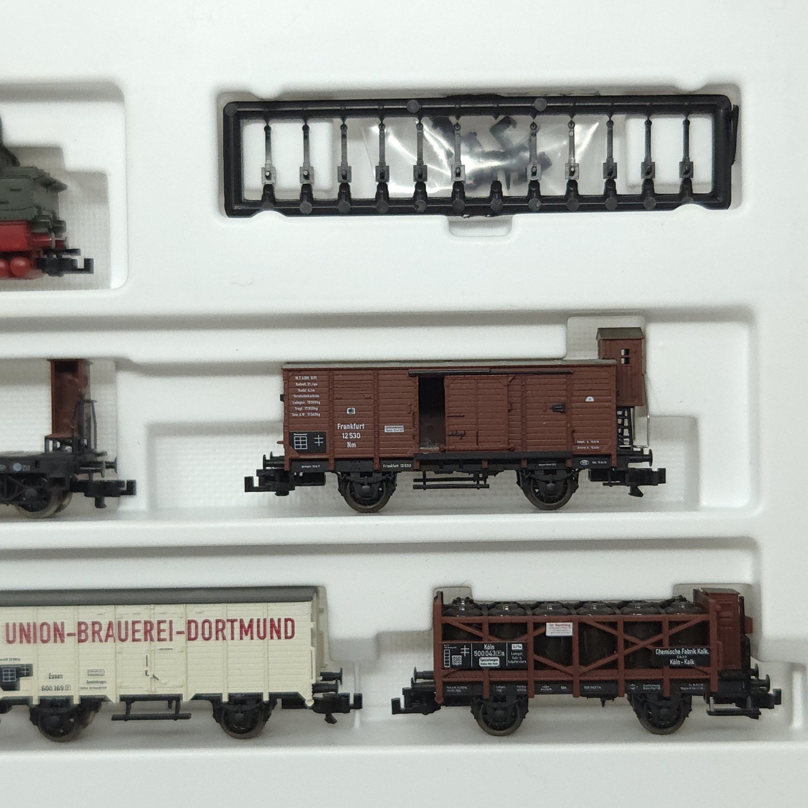 Fleischmann 7893 Prussian Freight Train With Steam Kpev N Gauge Limited Edition