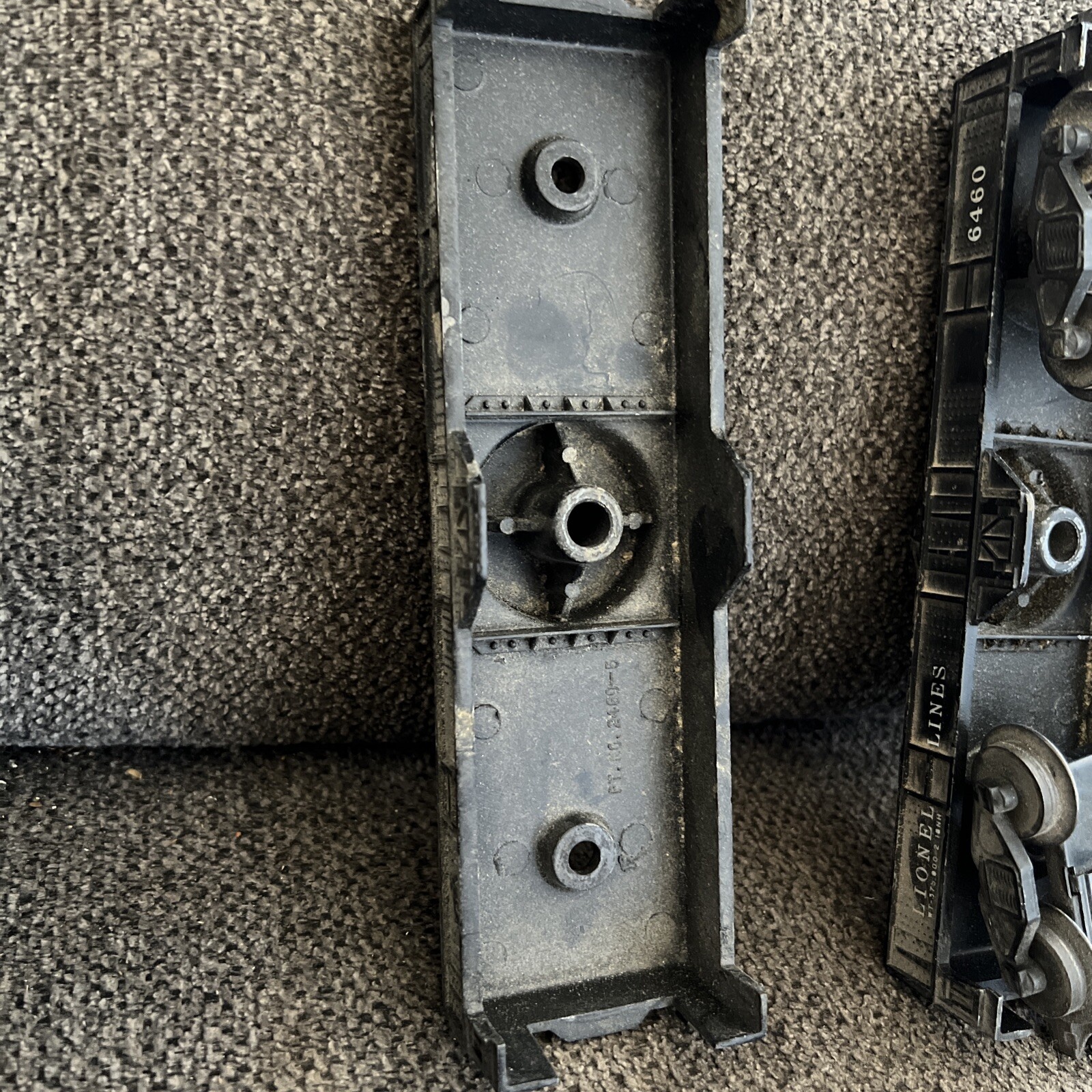3 Vintage Lionel Locomotive Cast Iron/Steel #1655 Lionel Lines 6460 2460