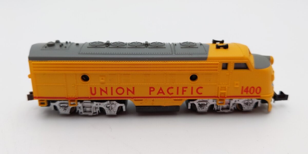 Life Like 7752 N Scale Union Pacific F7 Diesel Locomotive #1400 EX/Box