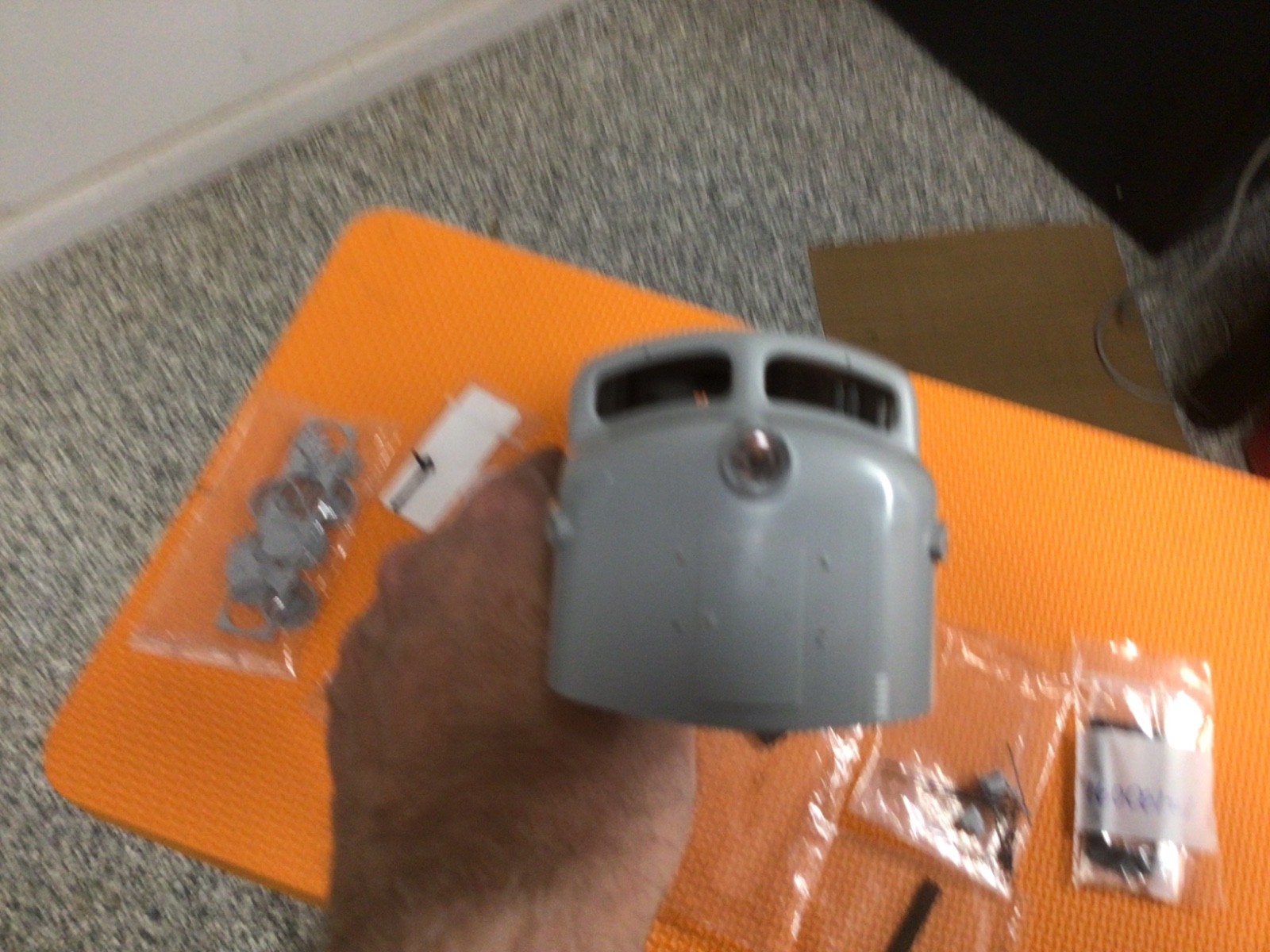P&D F3/7 shell with detail parts