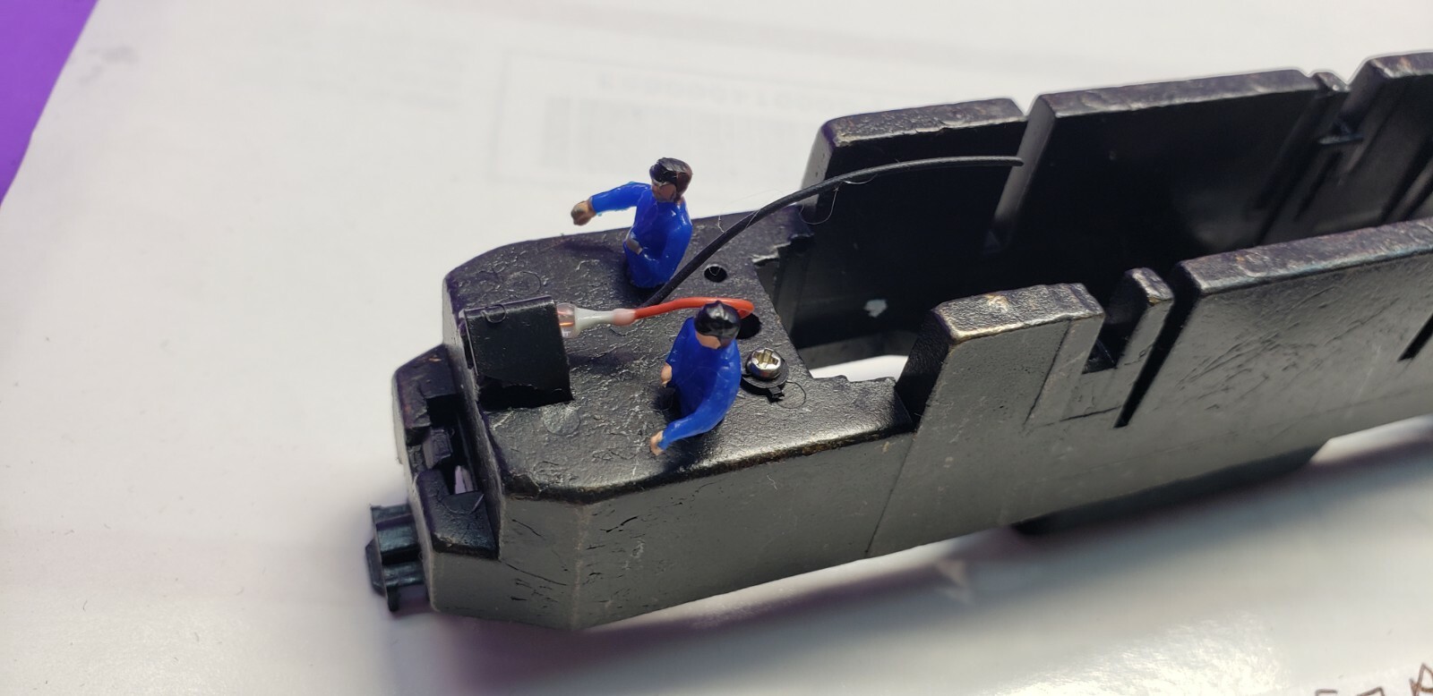 Bachmann Plus EMD F7A CHASSIS AND ACCESSORIES IN PHOTOS ONLY