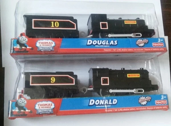 new Trackmaster Thomas And His Motorized Train – DOUGLAS + DONALD & TENDER SET