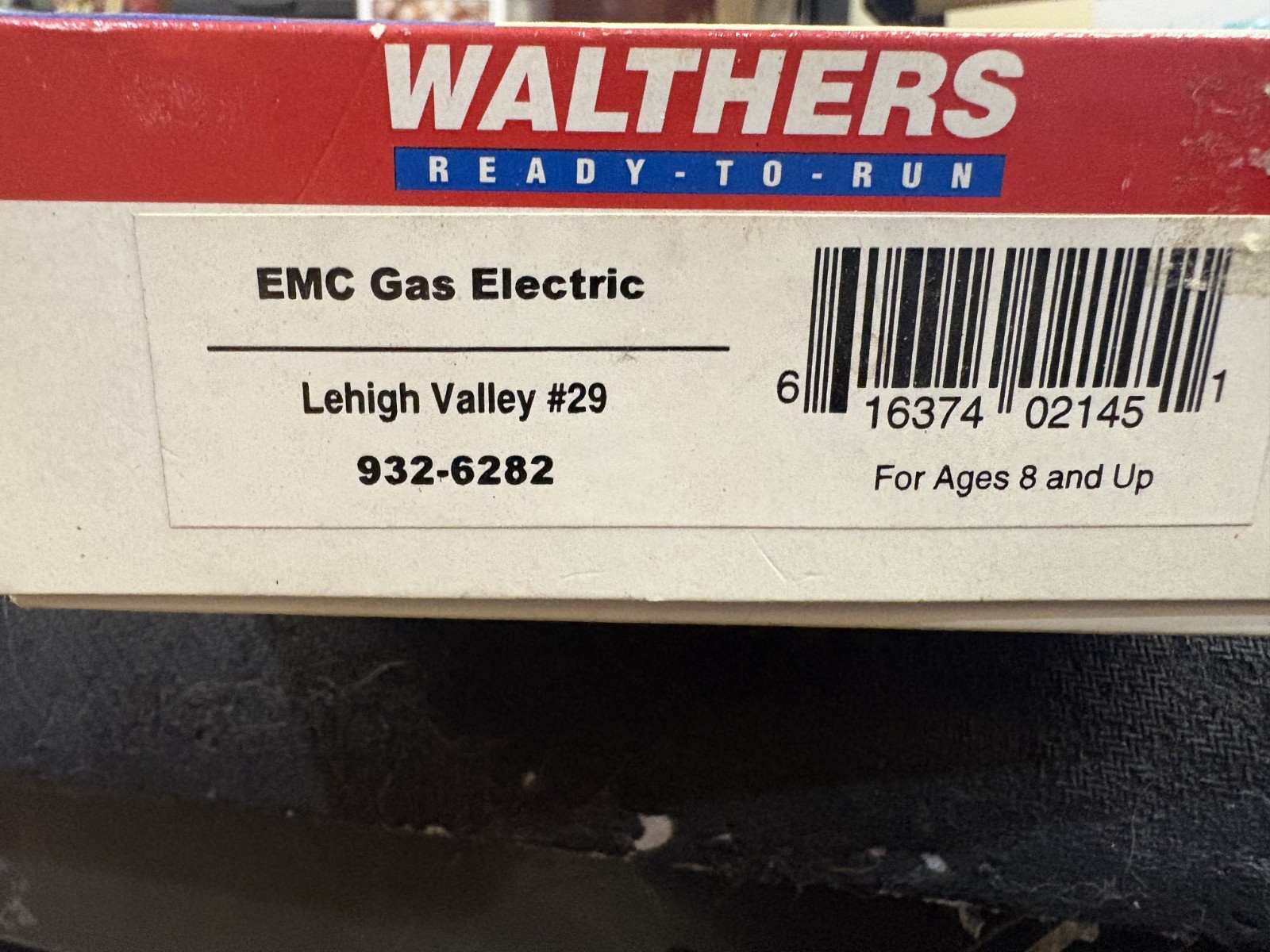 DCAS- Walthers 932-62812 HO Scale LEHIGH VALLEY EMC Gas Electric NOS MINT