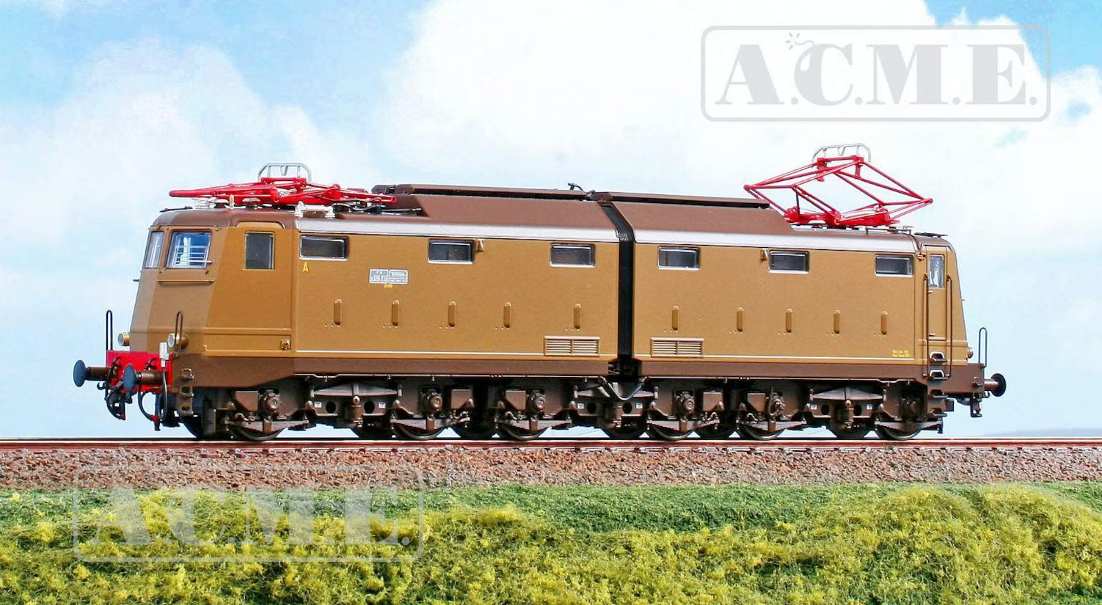Acme 60426 E636 HO 1:87 Electric Locomotive DC Analog Prebuilt Brown