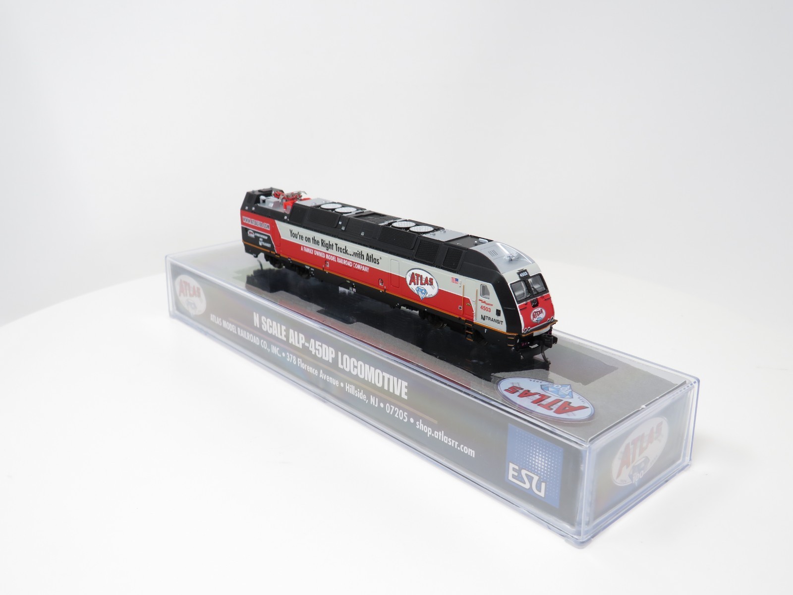 Atlas N 40005741 DCC Sound Atlas 100th Anniversary ALP-45DP Diesel ESU LokSound