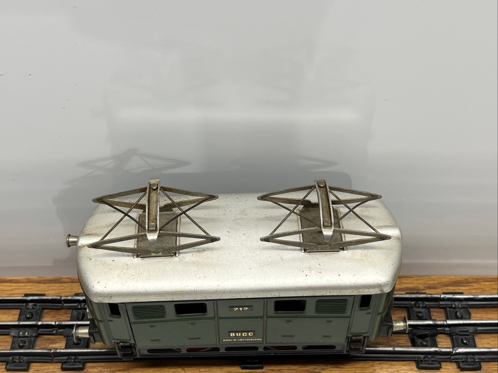 1950s Buco 212 Windup Locomotive Bucherer Forward Reverse Excellent