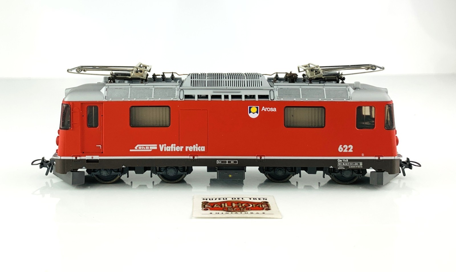 PR93 – BEMO H0m 7258 140 – RhB STARSET “GLACIER-EXPRESS” – ANALOG DC