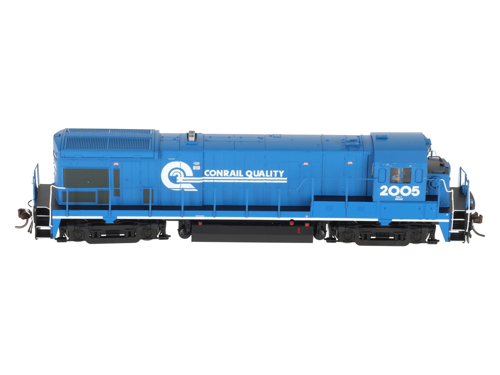 Atlas 10004698 HO Conrail Quality Silver B23-7 Low Nose Diesel Locomotive #2005