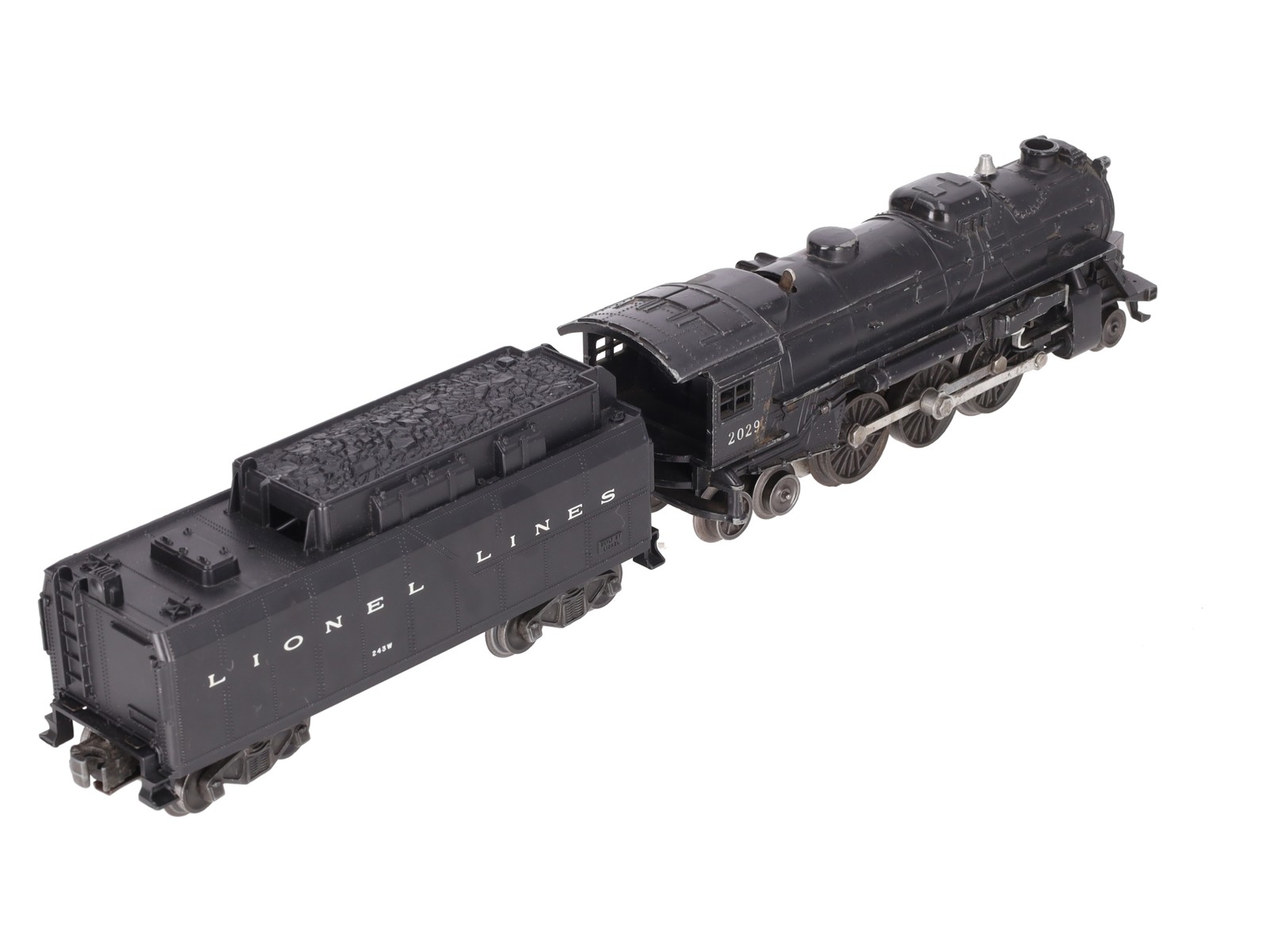 Lionel 2029 Vintage O 2-6-4 Diecast Steam Locomotive w/234W Tender