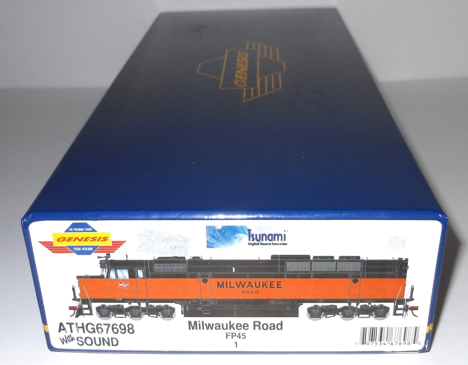 Athearn Genesis Tsunami Milwaukee Road FP45 HO Locomotive DCC with Sound #67698