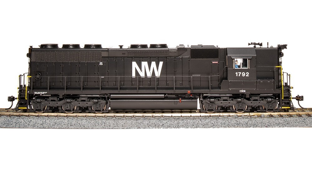 BROADWAY LIMITED 4288 HO EMD SD45 N&W #1803 Paragon4 Sound/DC/DCC (High Hood)