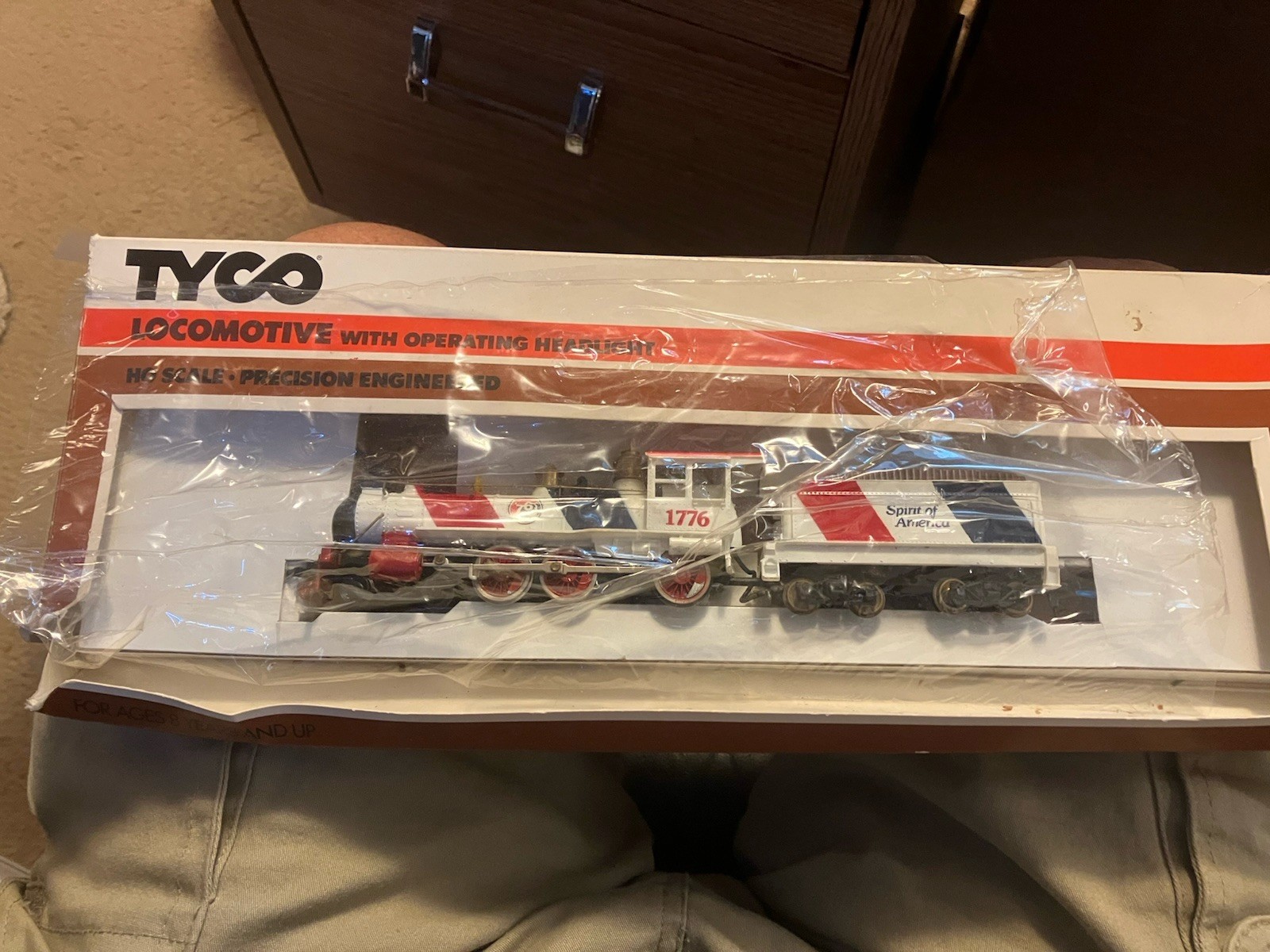 Tyco HO Scale Spirit of America 1776 Steam Engine #247 – Factory Sealed – NEW