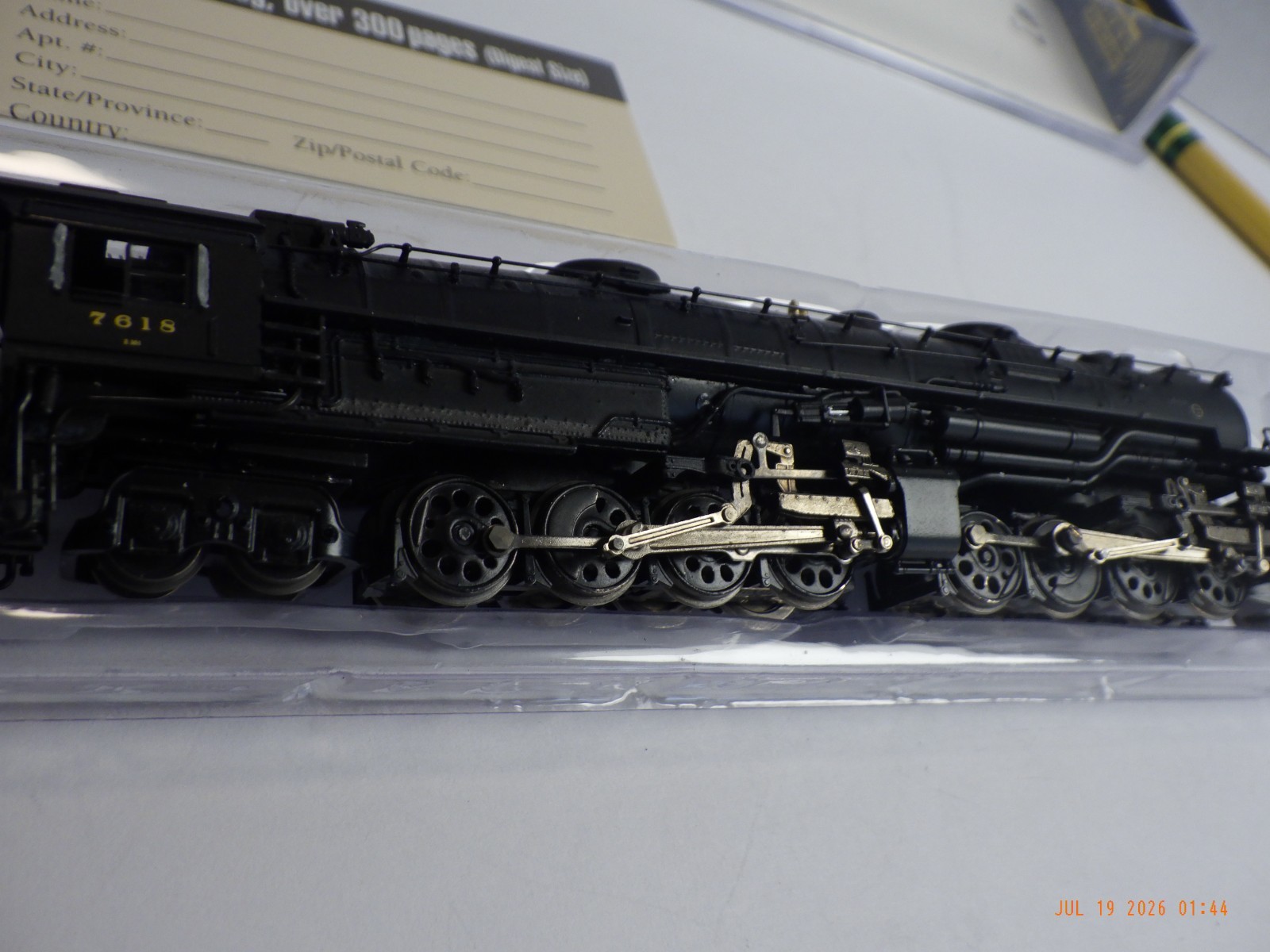Bachmann 80856 N Train B&O EM-1 2-8-8-4 Sound Value Equipped Steam Locomotive