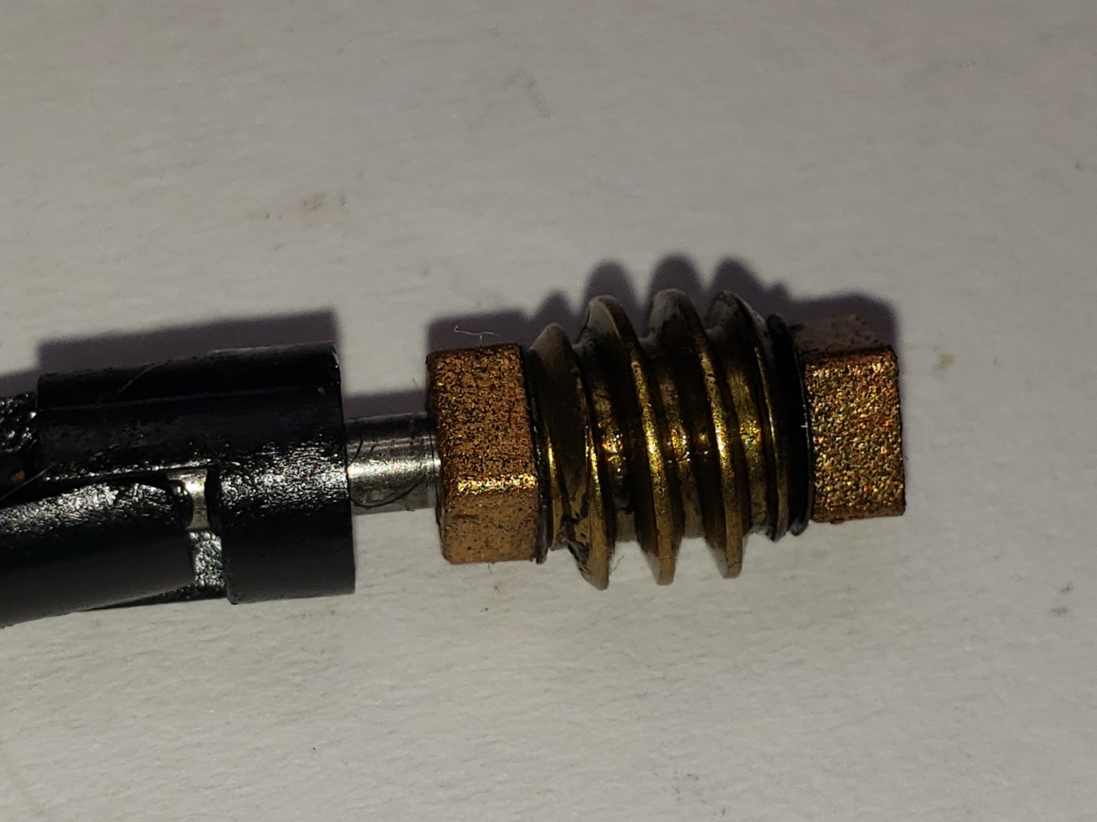 SD9 GP50-60 ATHEARN HO SCALE WORM GEAR ASSEMBLY COUPLING SPLINE GOOD CONDITION
