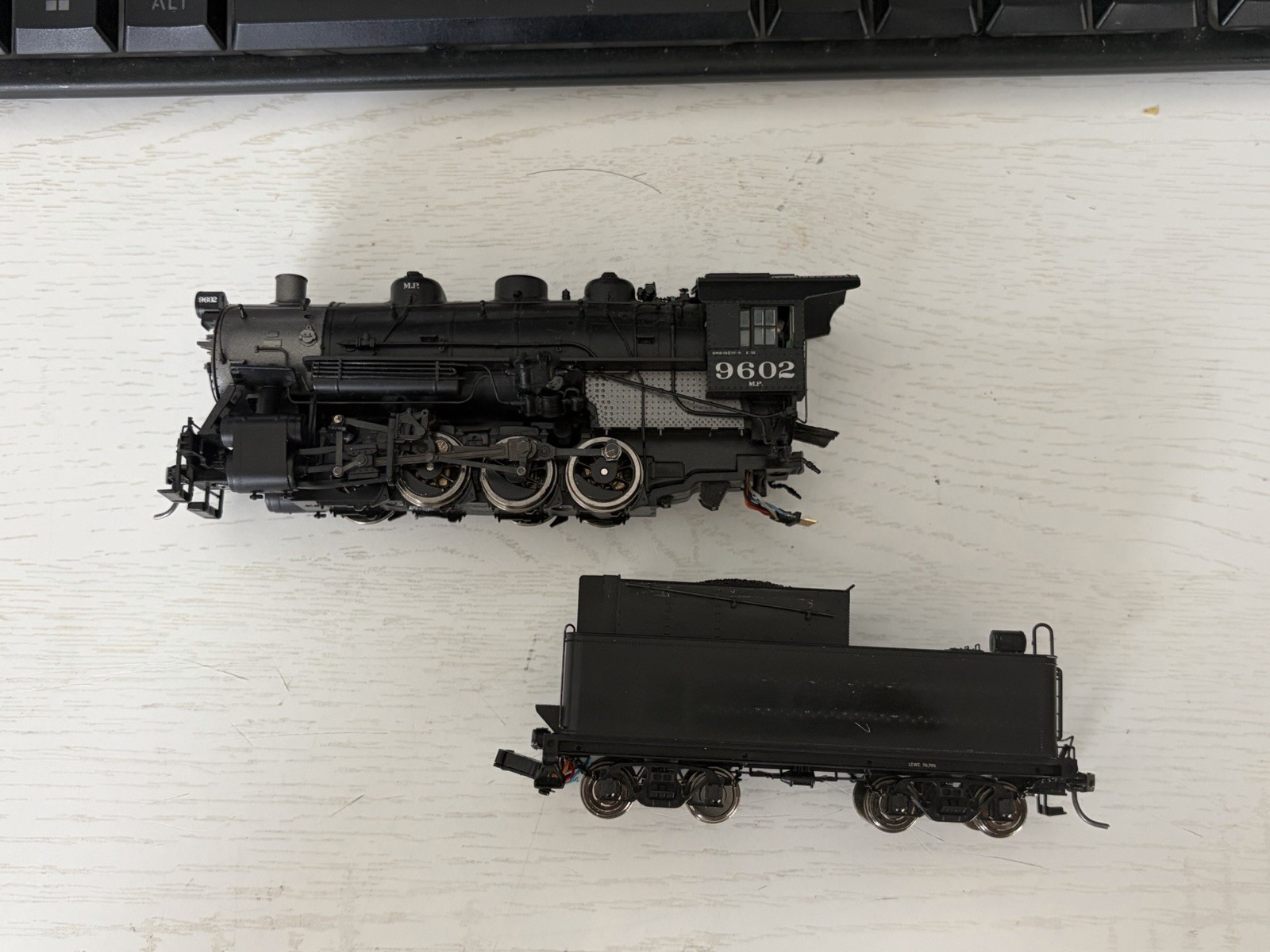 Walthers Porto 2000 0-8-0 Steam Loco Switcher MP #9602 w DCC/SOUND Ho For Parts