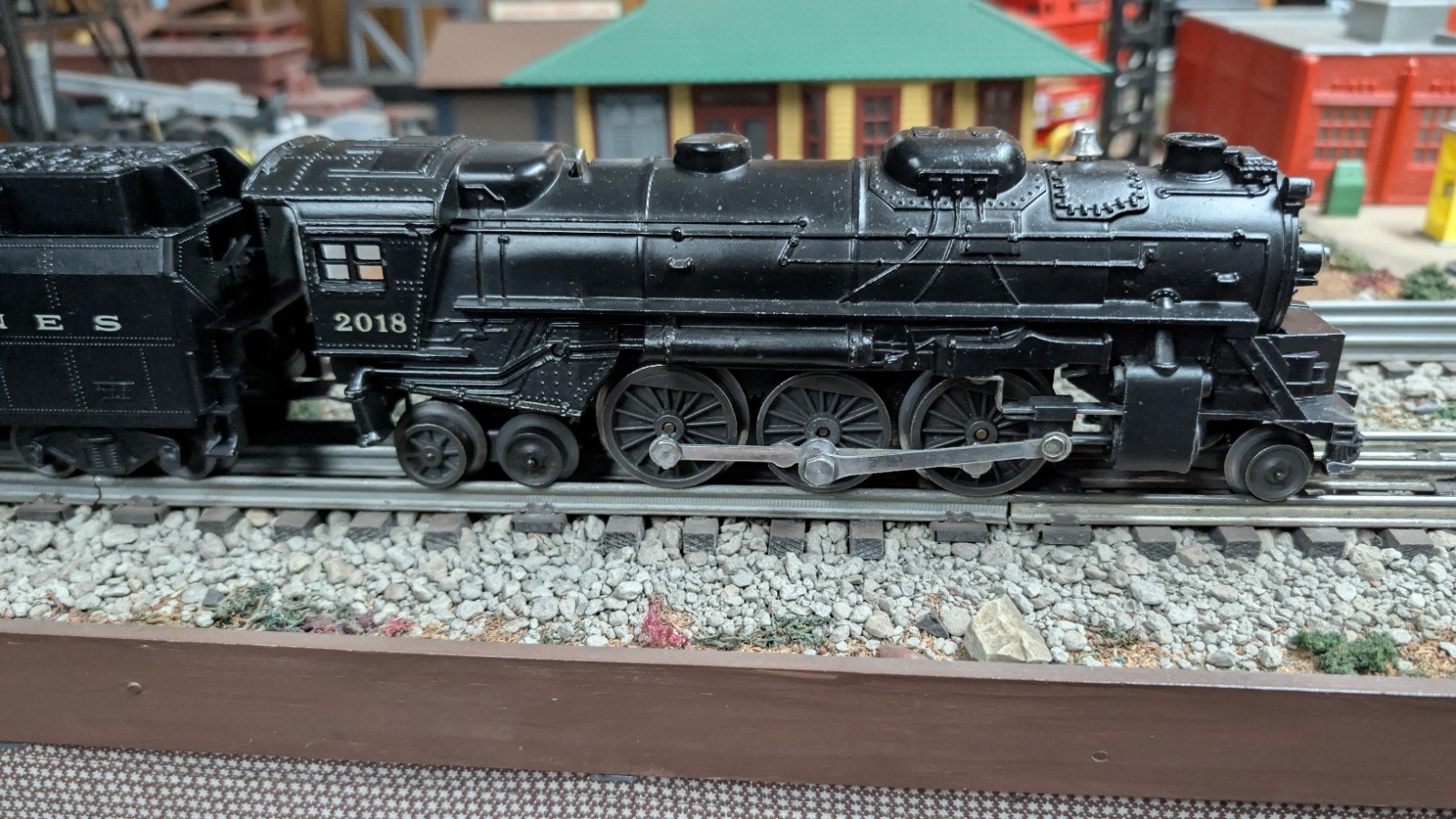 Lionel Postwar 2018 Steam Engine w/6026W Whistling Tender 2-6-4 Adriatic