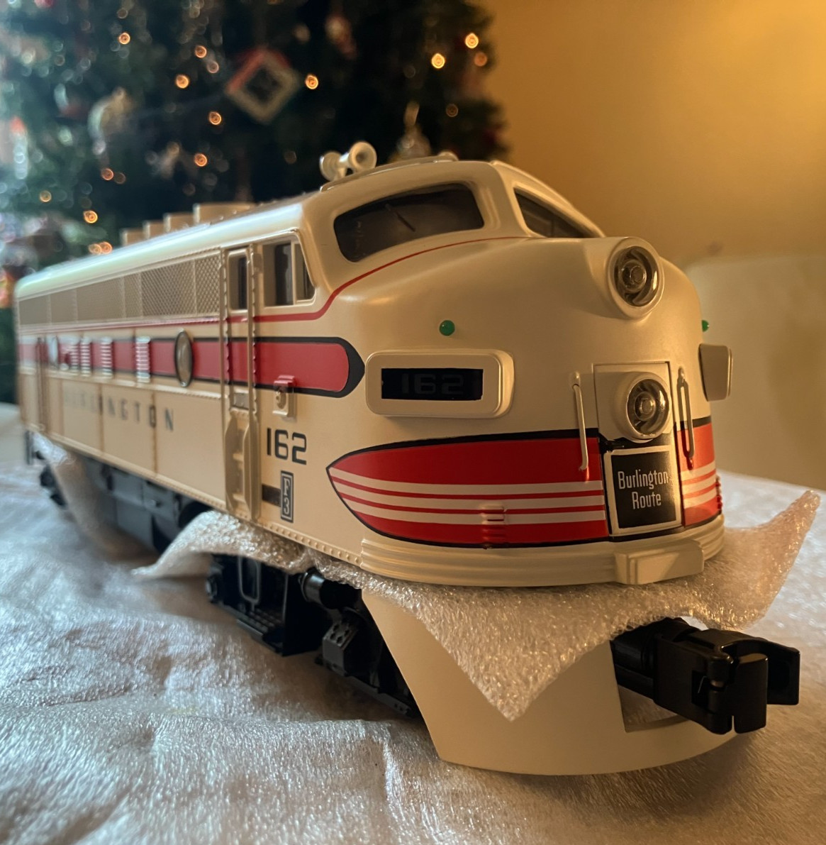 MTH PREMIER BURLINGTON F-3 ABA DIESEL SET PS2 20-2307-1 w/BCR