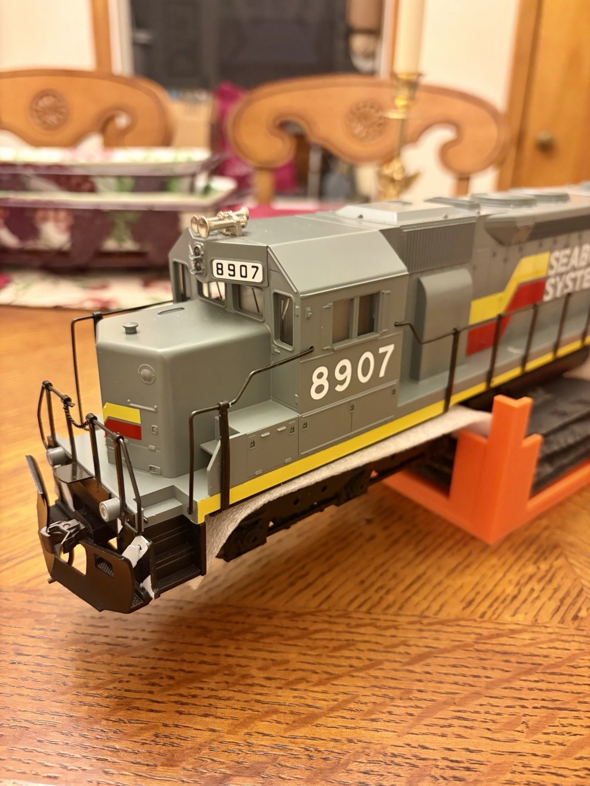 MTH Seaboard SD-45 Diesel 2-Rail O Scale.