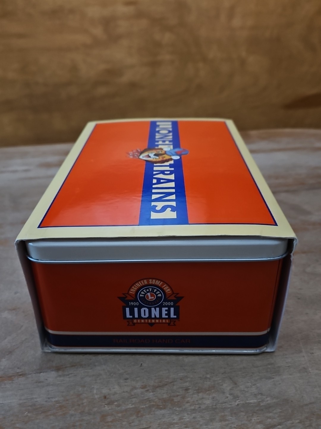 Schylling 13625 Lionel Railroad Hand Car Train Toy in Tin Box NEW IN BOX