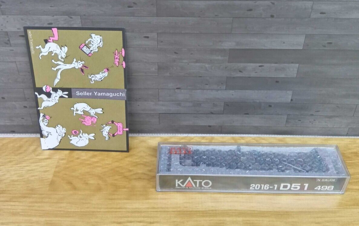 KATO N-Scale 2016-1 D51 498 Steam Locomotive From Japan