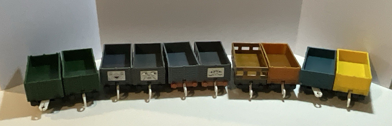 Thomas & Friends Mattel Trackmaster Trouble Trucks Train Tender Car Pcs 10 VTG