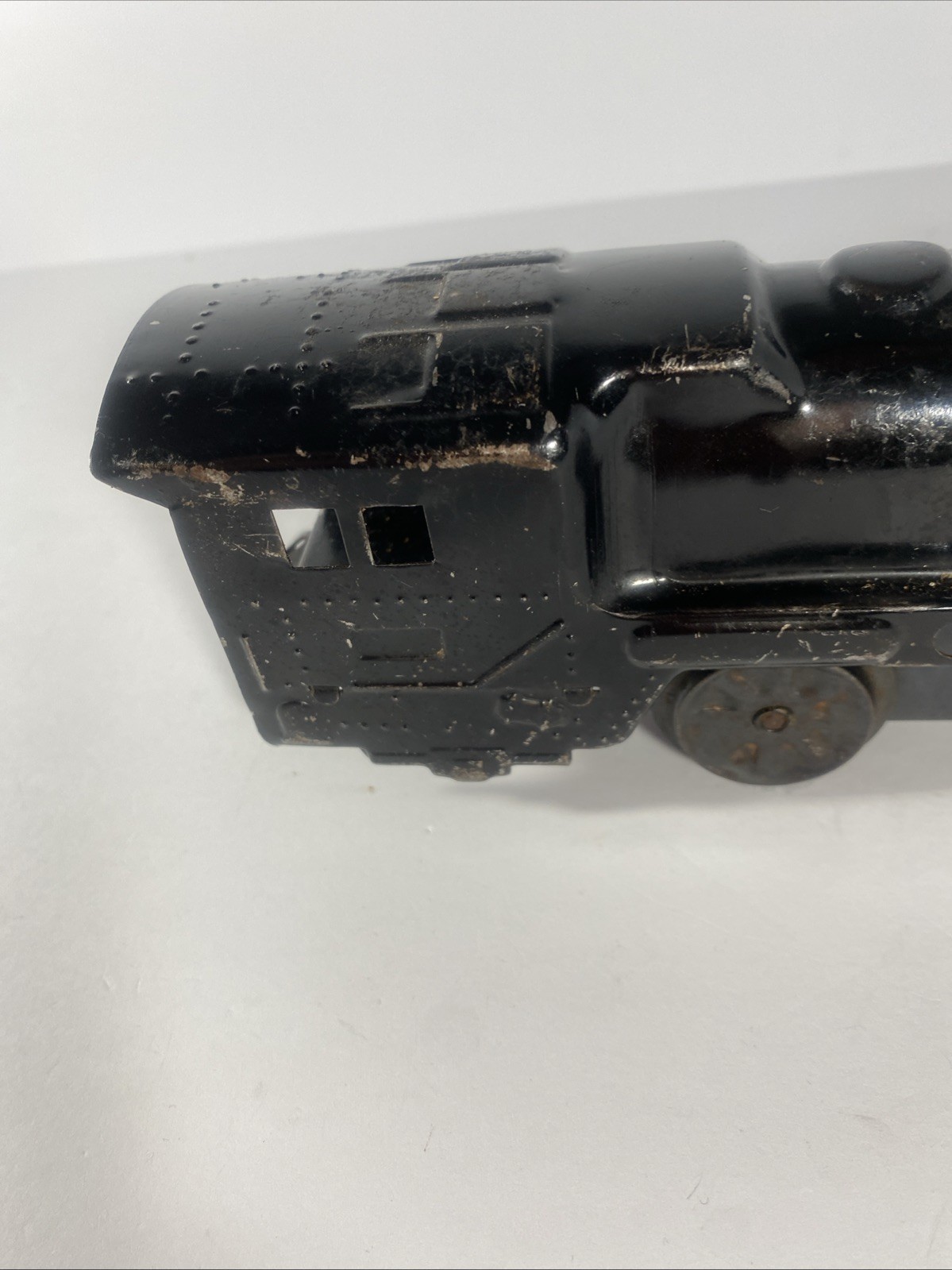 Marx Trains O Gauge Tinplate Wind-Up Steam Locomotive Engine Tested Works No Key