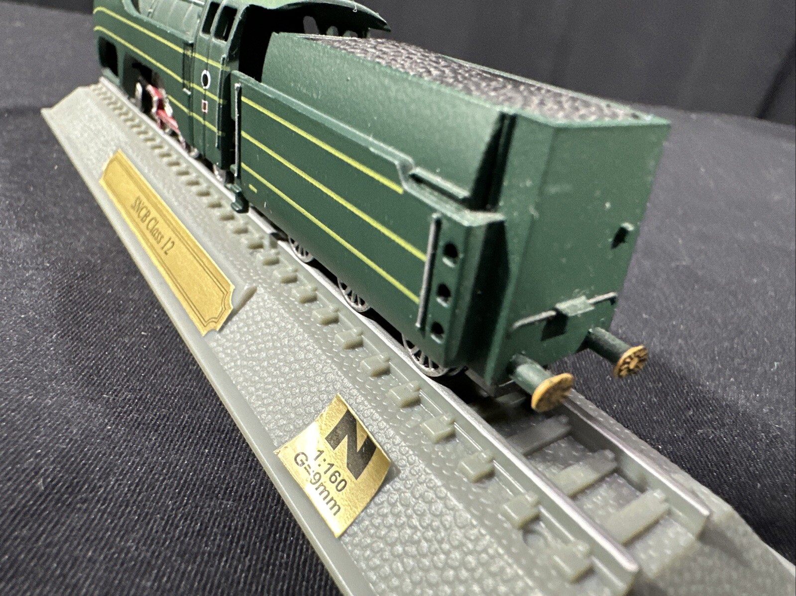 SNCB Class 12 Belgium 1:160 Railroad locomotive DelPrado Diecast Train