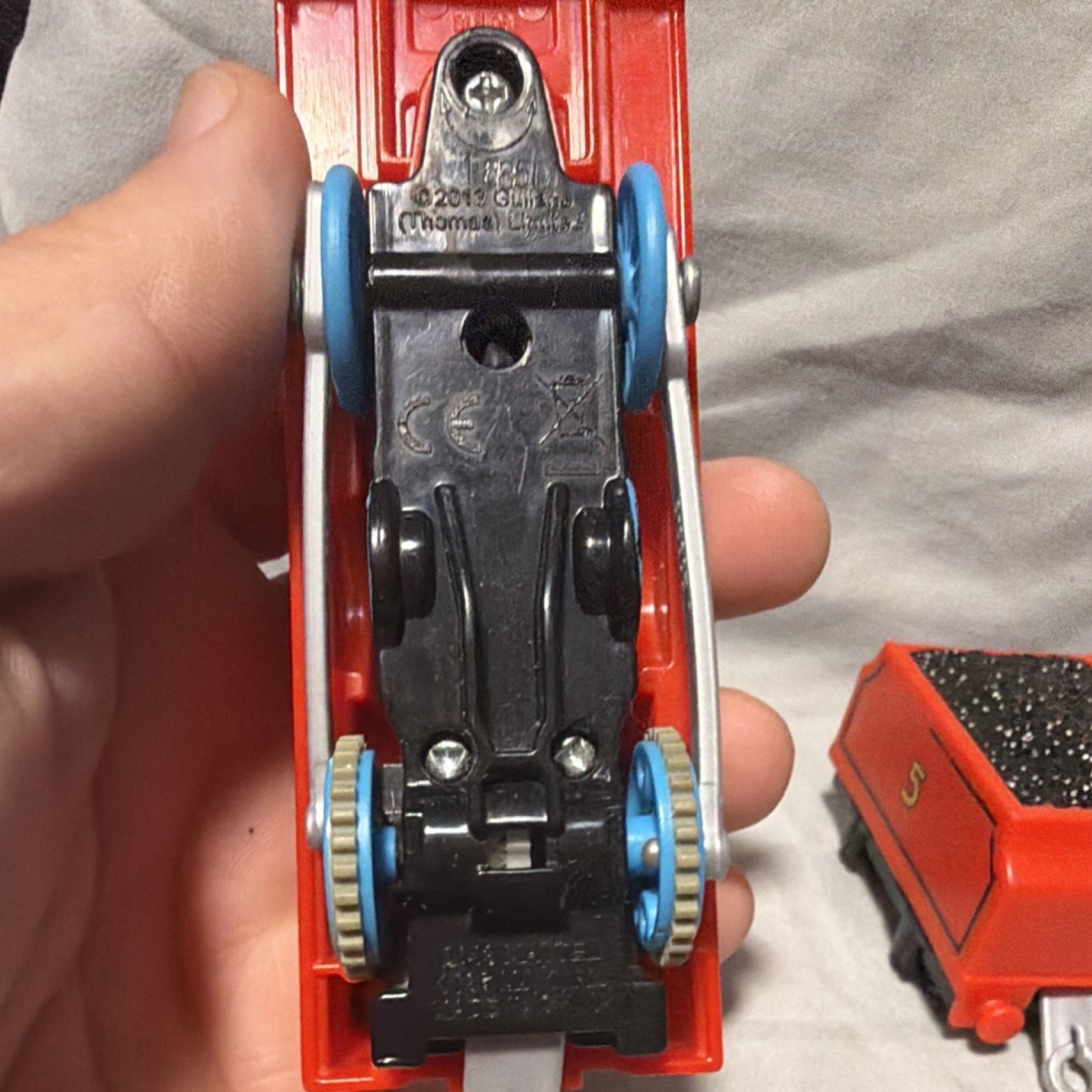 Mattel Thomas & Friends James Locomotive Tender Train 2013 – Tested & Working