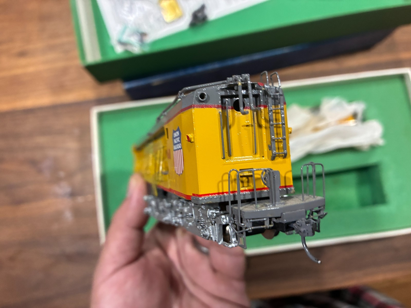 [T-HO] HO Overland Models Union Pacific Veranda Turbine w/ Round Tender #61-75