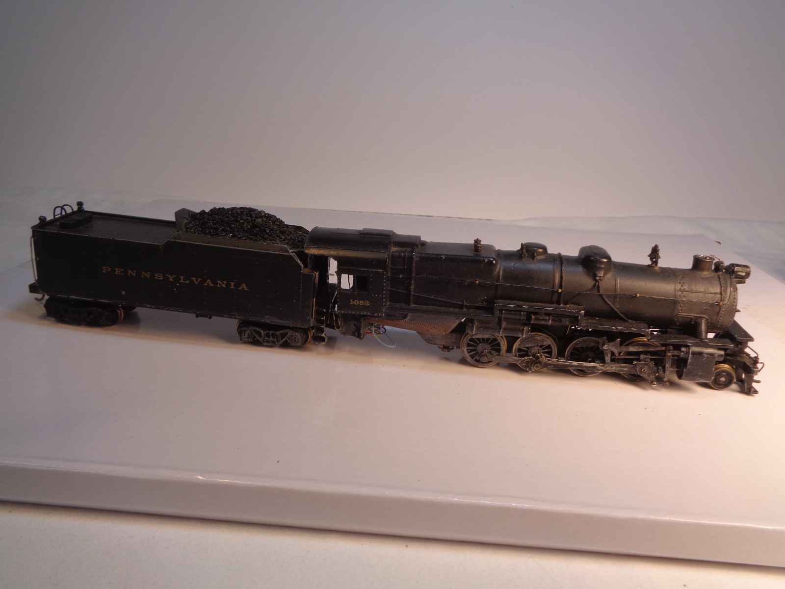 HO Scale PRR Bowser L1 Owner Built 2-8-2 Missing Trailing Truck – Needs Work