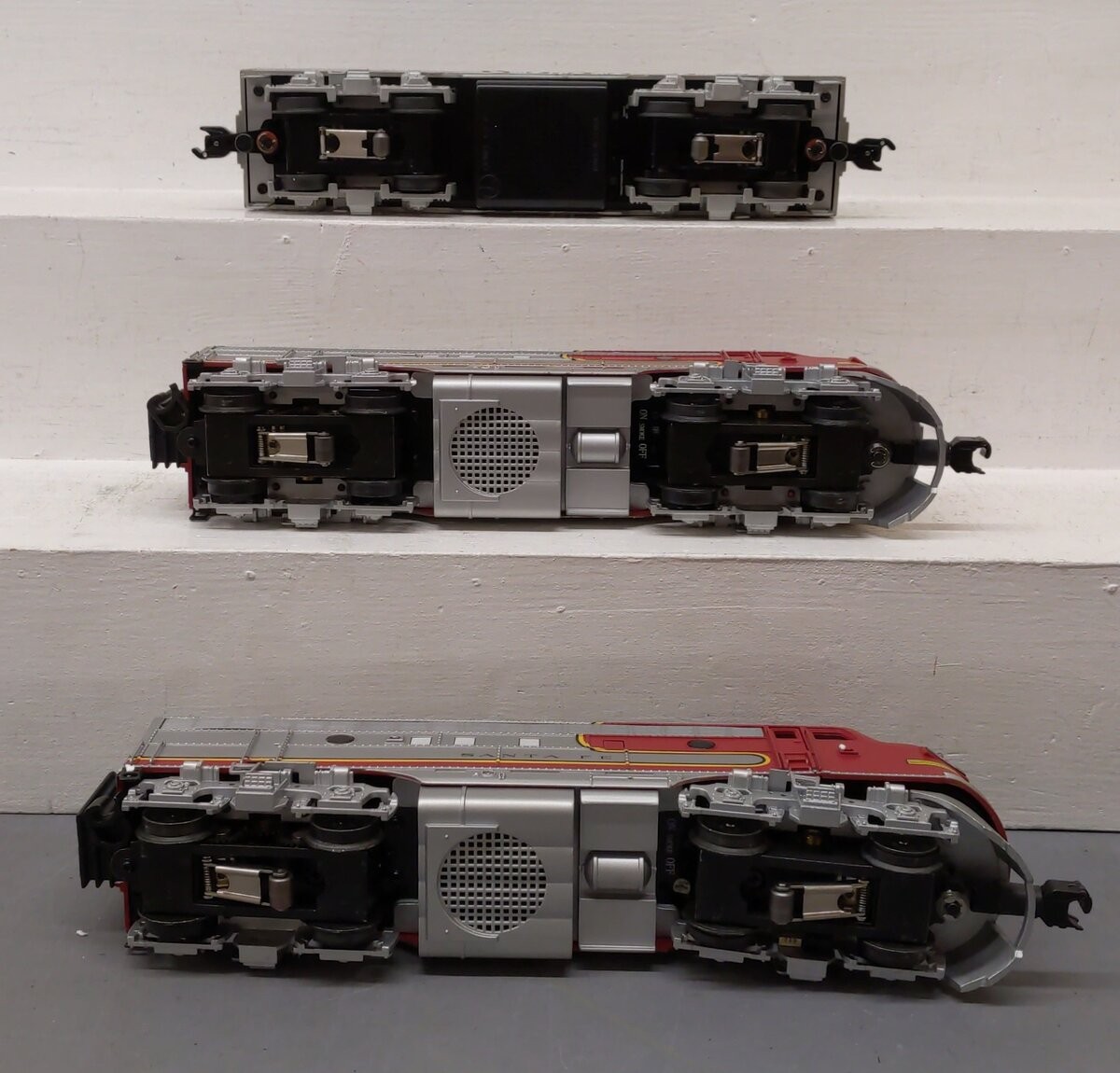 K-Line K25301 O Santa Fe ABA Diesel Loco Set w/TMCC #302 EX/Box