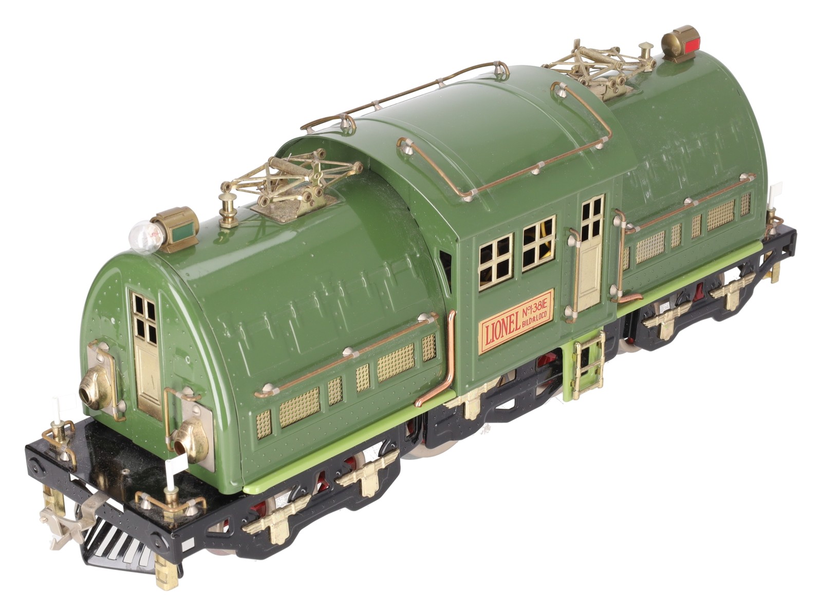 Lionel 6-13102 Standard Gauge I-381E 4-4-4 Two Tone Green Electric Locomotive EX