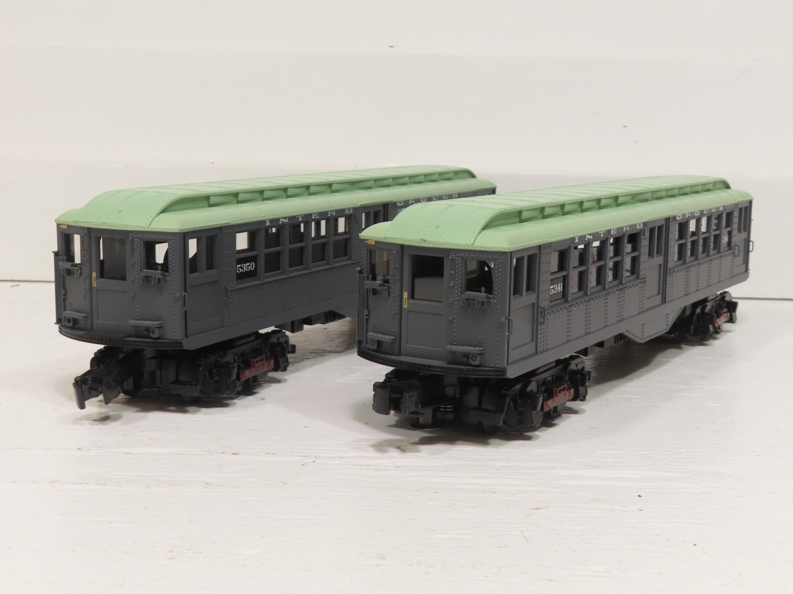 MTH 30-2756-3 Metropolitan Two-Tone 2-Car LO-V Subway Non-Powered LN