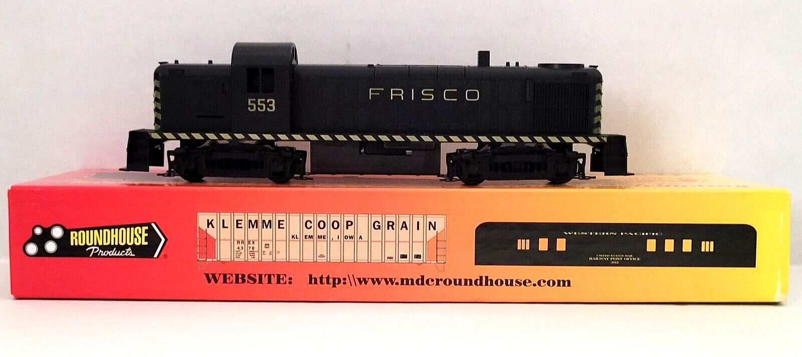 Roundhouse 2392 HO Scale Alco RS-3 Frisco #553 New Other Tested and Works