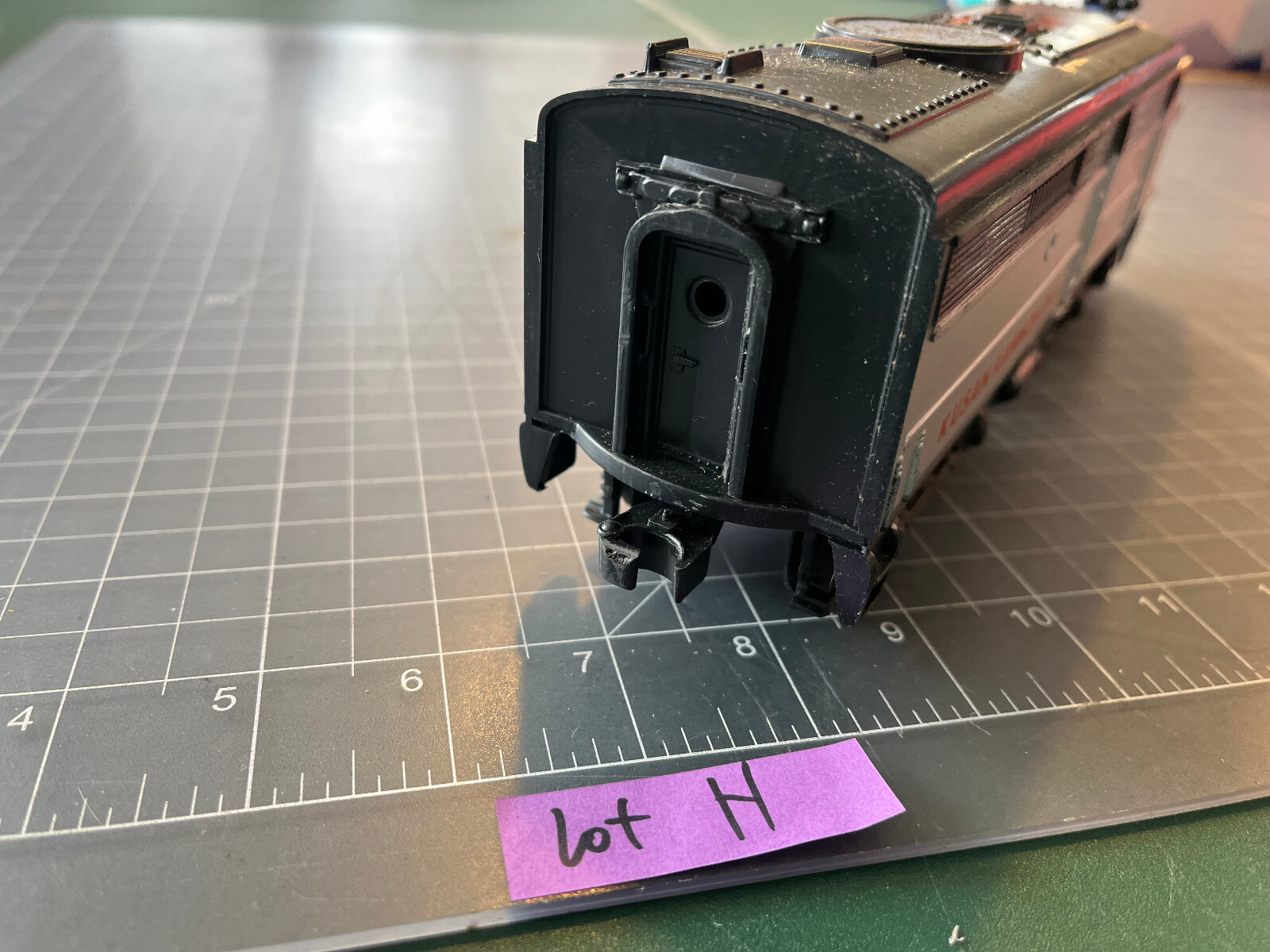 KMT Kusan Auburn Train 2716 ALCO DUMMY DIESEL LOCOMOTIVE KANNON BALL NICE! LOT H