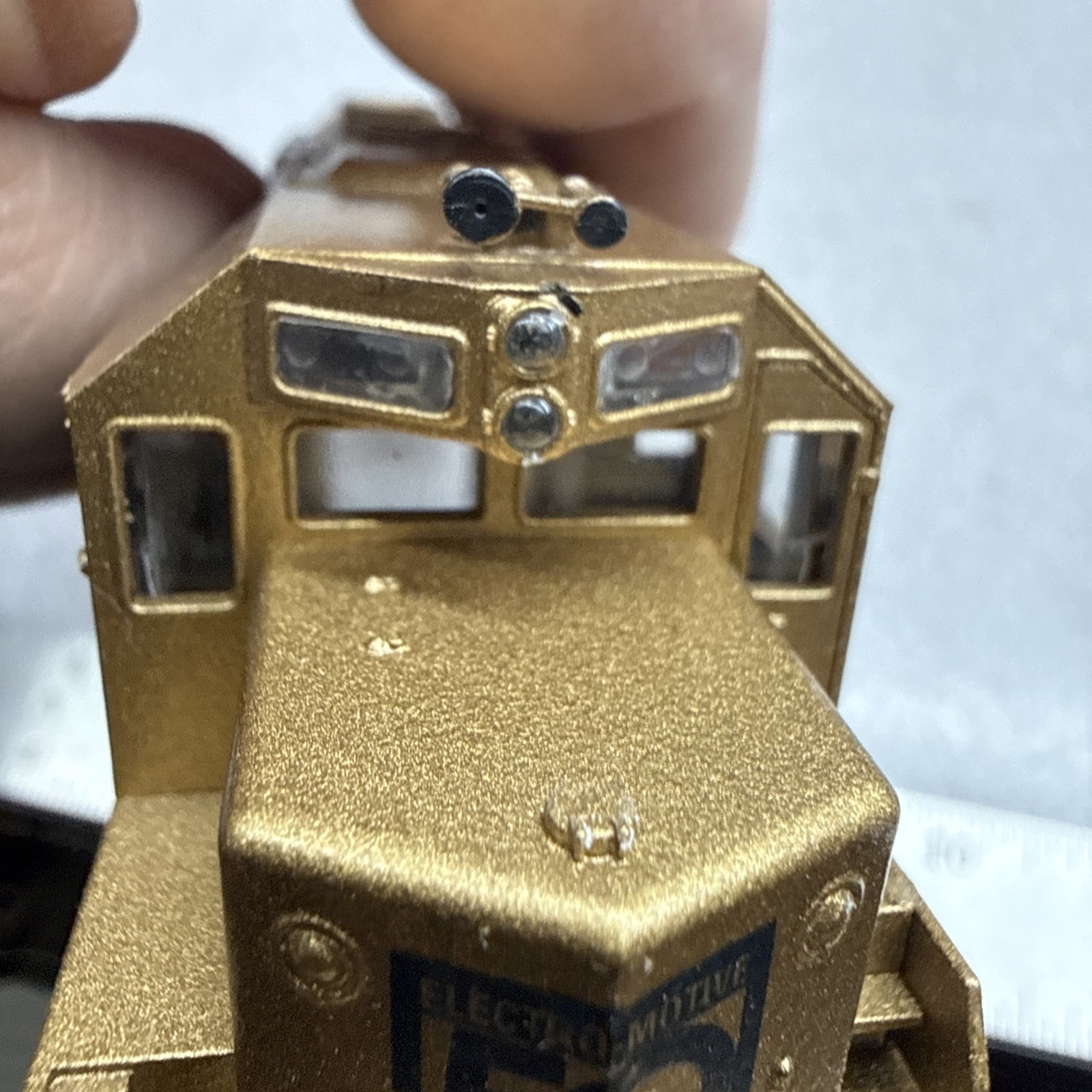 ATHEARN Shell GP40 HO B&O CHESSIE SYSTEM GM50 Special Run Gold Paint Shell Only