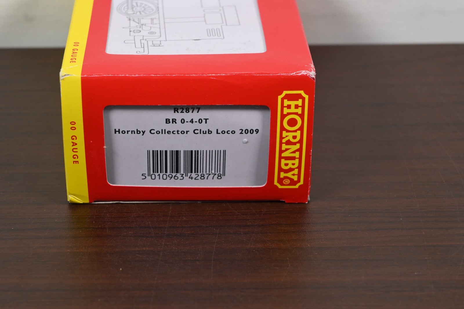 Hornby OO Gauge R2877 BR 0-4-0T: 2009 Collector Club Locomotive