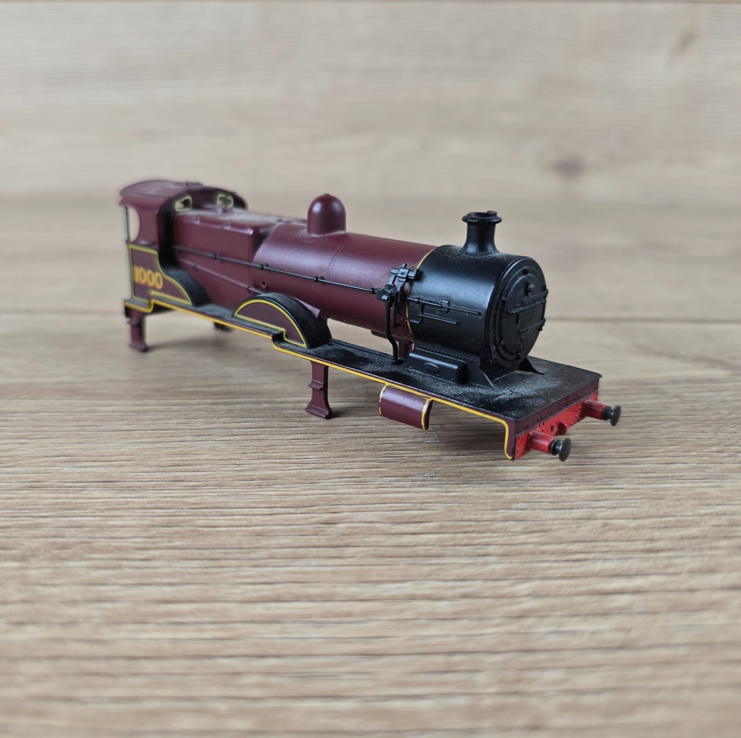 Hornby R376 Class 4P Compound Steam Locomotive Body Only 1000 Maroon OO Gauge