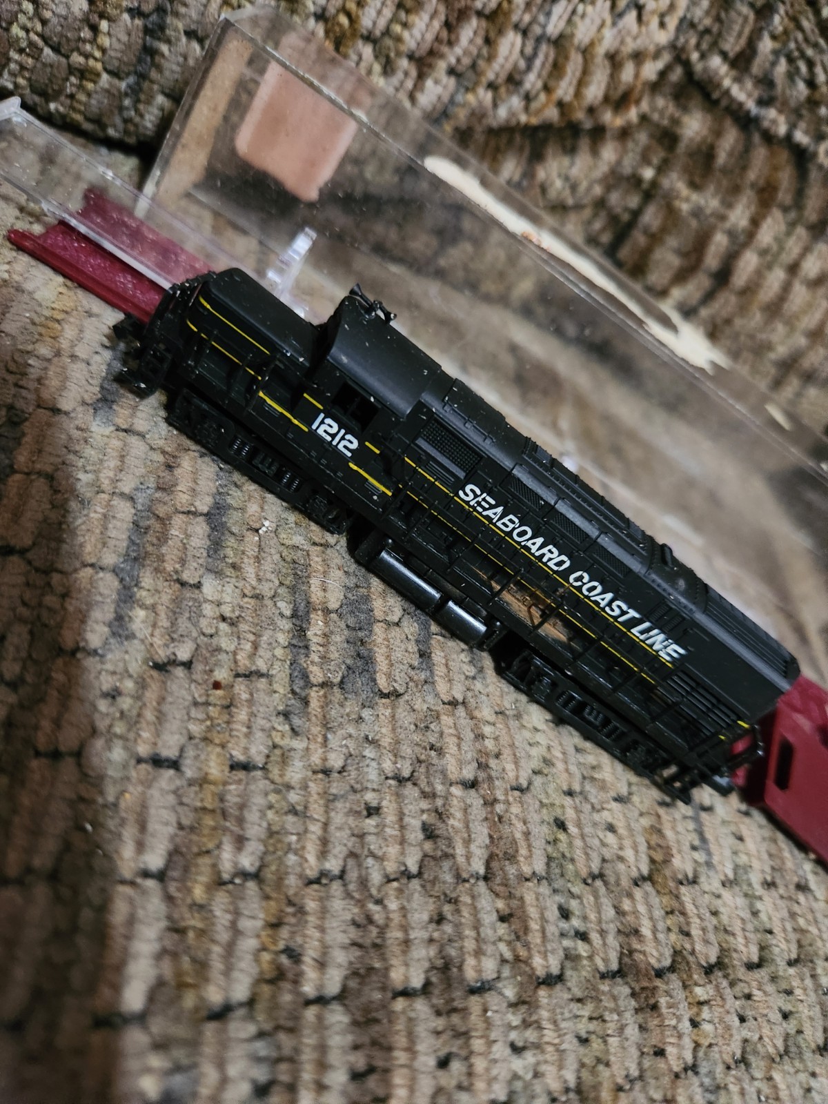 Atlas Alco RS-3 Diesel Locomotive Seaboard Coast Line N Gauge 1212 Pls Read