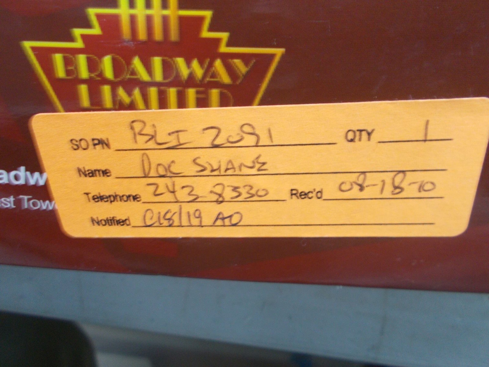 BROADWAY LIMITED~PENNSYLVANIA CENTIPEDE A-A LOCOMOTIVES W/DCC & SOUND~HO SCALE